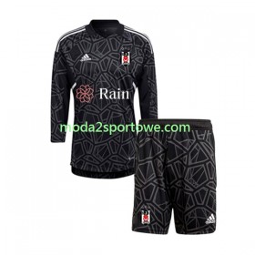 Koszulka Besiktas Bramkarska Dziecięcy Wyjazdowe Stroje Piłkarskie 2022/23 Długi Rękaw